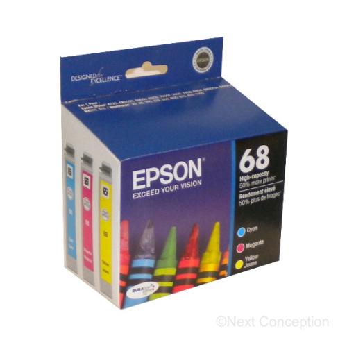Absolute Toner T068520S EPSON COLOR MULTIPACK INK CARTRIDGE HIGHCAPACITY, Epson Ink Cartridges