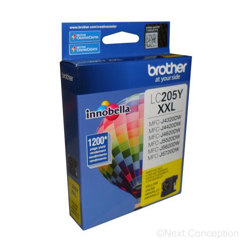 Absolute Toner LC205YS YELLOW SUPER HY INK FOR MFCJ4320DW/MFCJ4420DW Brother Ink Cartridges