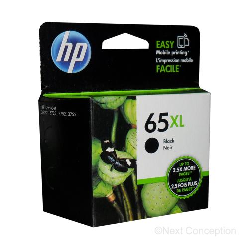 Absolute Toner HP Genuine OEM #65XL N9K04AN Black High-Yield Ink HP Ink Cartridges