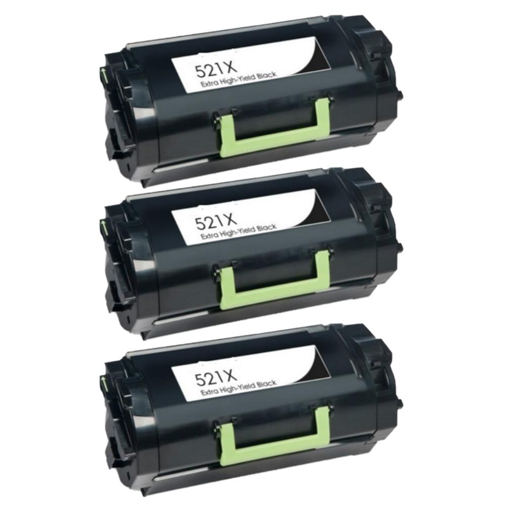 Absolute Toner Compatible 52D1X00 Lexmark 521X Black Extra High Yield Toner Cartridge | Absolute Toner Lexmark Toner Cartridges