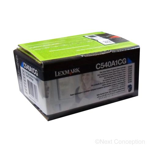 Absolute Toner Lexmark C540 Original Genuine OEM Cyan Toner Cartridge | C540A1CG Original Lexmark Cartridges