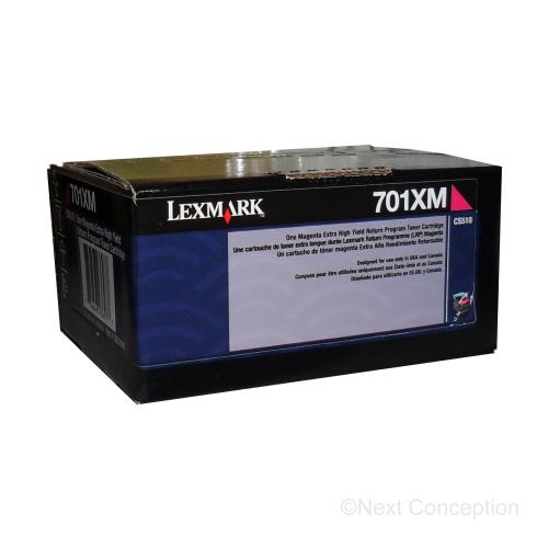 Absolute Toner Lexmark Magenta Original Genuine OEM Extra High Yield Toner Cartridge | 70C1XM0 Original Lexmark Cartridges