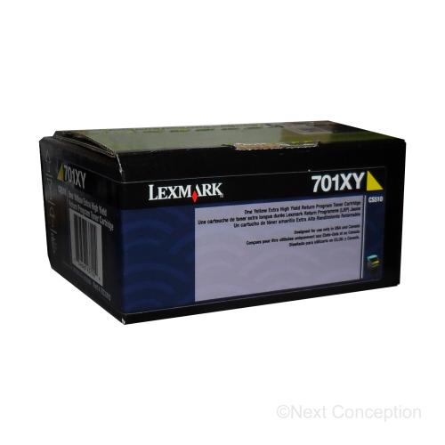 Absolute Toner Lexmark Yellow Original Genuine OEM Extra High Yield Toner Cartridge | 70C1XY0 Original Lexmark Cartridges