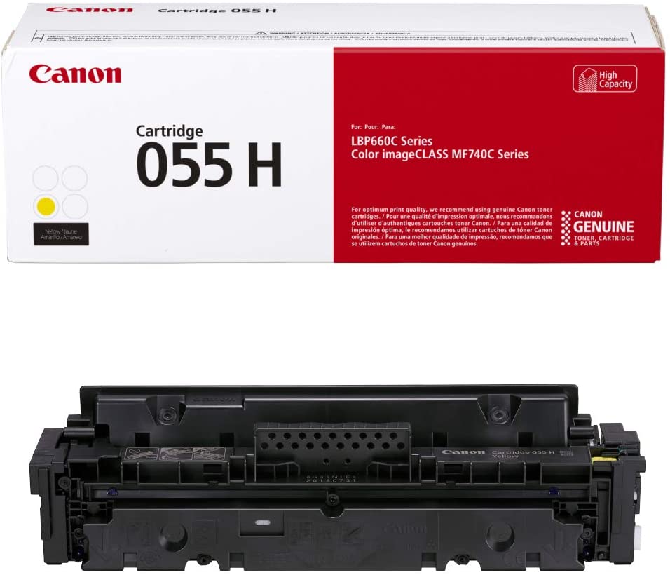 Absolute Toner Canon 55 Yellow Original Genuine OEM Toner Cartridge | 3017C001 Canon Toner Cartridges