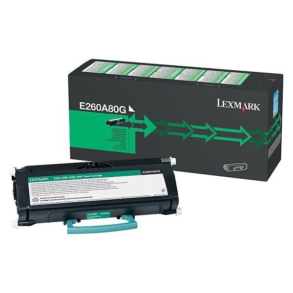 Absolute Toner Lexmark E260A80G Original Genuine OEM Black Toner Cartridge Original Lexmark Cartridges