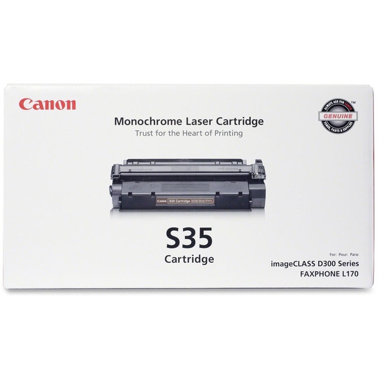 Absolute Toner Canon S35 Original Genuine OEM Black Toner Cartridge | 7833A001AA Canon Toner Cartridges