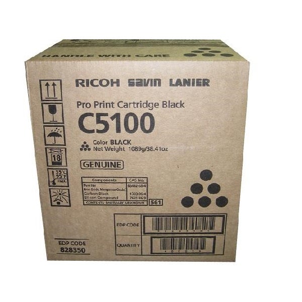 Absolute Toner Ricoh Pro C5100/5110 Black Genuine OEM Toner Cartridge | Ricoh 828350 Originial Ricoh Cartridges