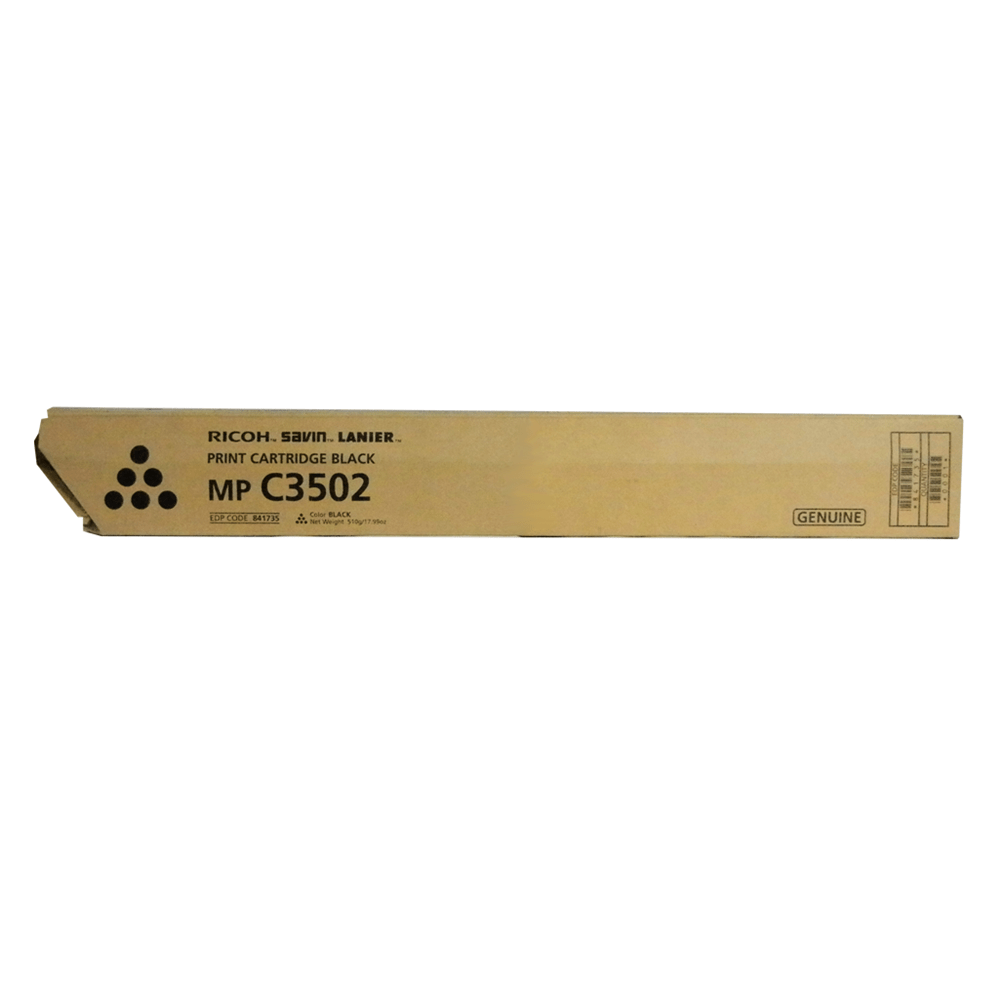 Absolute Toner Original Ricoh MP C3002/C3502 Black Genuine OEM Toner Cartridge, 28000 Yield | Ricoh 841735 Originial Ricoh Cartridges