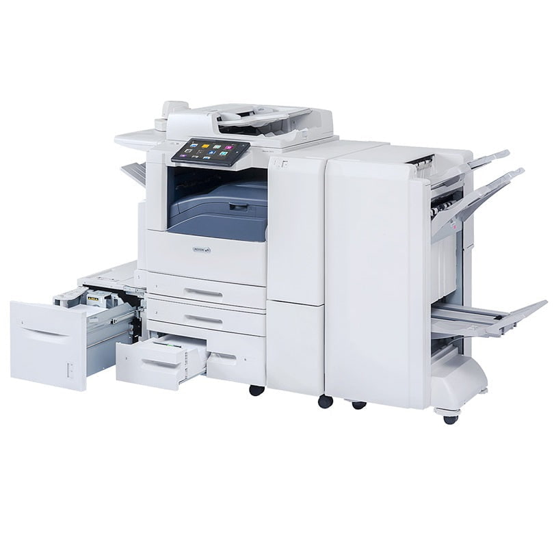 Absolute Toner $75/Month REPOSSESSED Xerox AltaLink C8055H Colour Office Laser Multifunction Printer Copier Scanner With Support For Tabloid Printers/Copiers