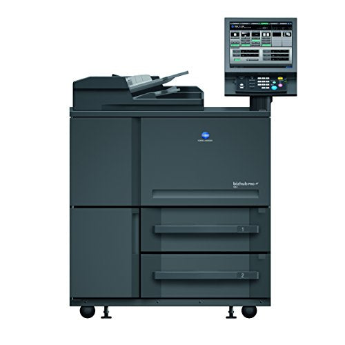 Absolute Toner $135/Month Konica Minolta Bizhub PRO 951 Black and White Digital Printing Press Copy machine With High Speed 95 PPM (Pages Per Minute) Office Copiers In Warehouse
