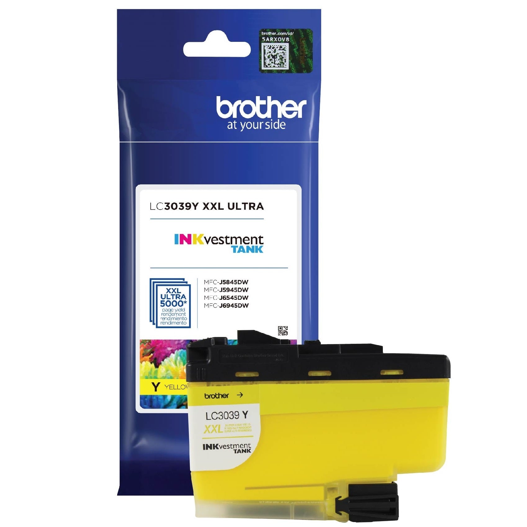 Absolute Toner Brother LC3039YS OEM Genuine High-Yield Yellow Inkvestment Tank Ink Cartridge Original Brother Cartridges