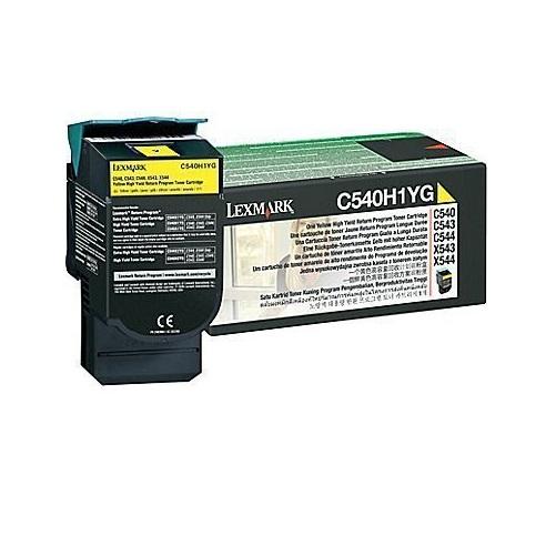 Absolute Toner Lexmark C540 Original Genuine OEM High Yield Yellow Toner Cartridge | C540H1YG Original Lexmark Cartridges