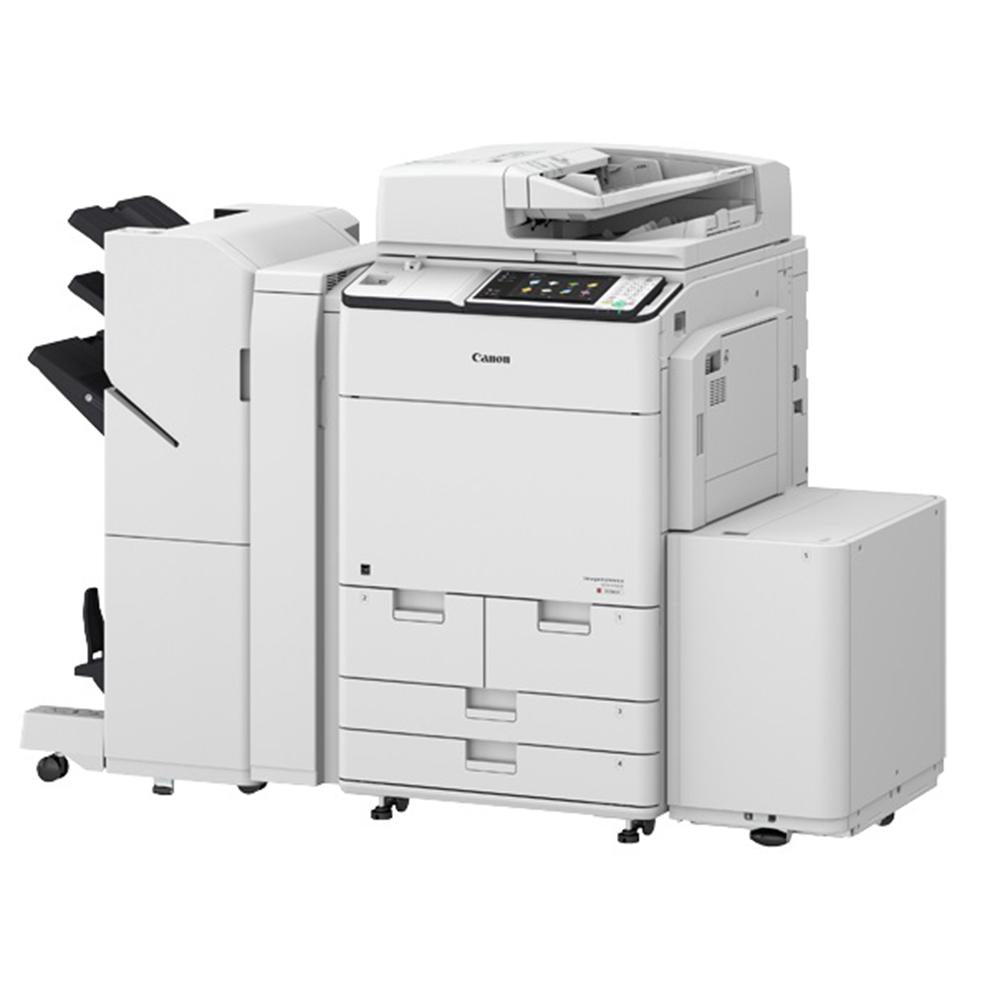 Absolute Toner $145/Month Canon imagePRESS C750 Multifunction Printer, Copier, Scanner For Office | Color Sheetfed Digital Presses Showroom Color Copiers