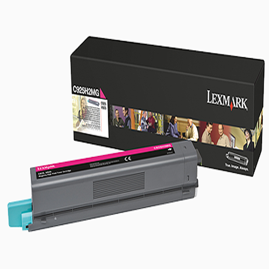 Absolute Toner Lexmark C925 Original Genuine OEM High Yield Magenta Toner Cartridge | C925H2MG Original Lexmark Cartridges