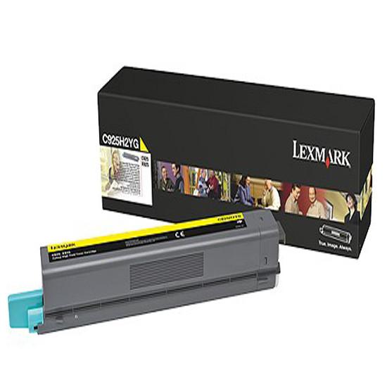 Absolute Toner Lexmark C925 Original Genuine OEM High Yield Yellow Toner Cartridge | C925H2YG Original Lexmark Cartridges