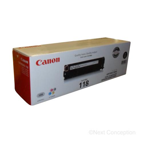 Absolute Toner Canon 118 Original Genuine OEM Black Toner Cartridge | 2662B004 Original Canon Cartridges