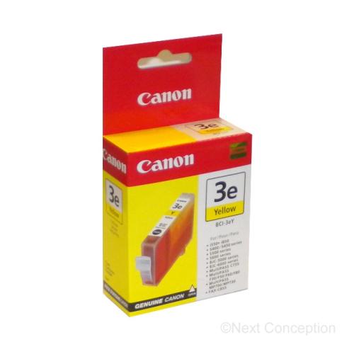 Absolute Toner Canon BCI3EY Original Genuine OEM Yellow Ink Cartridge | 4482A003 Canon Ink Cartridges