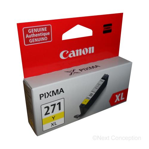Absolute Toner CANON Genuine OEM 0339C001 CLI-271XL YELLOW INK Original Canon Cartridges