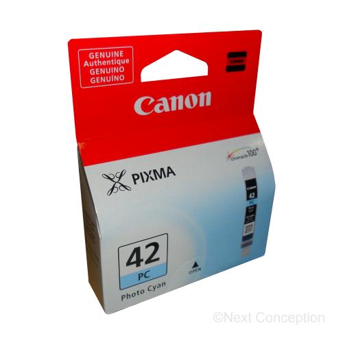 Absolute Toner Canon CLI-42 Original Genuine OEM Photo Cyan Ink Cartridge | 6388B002 Original Canon Cartridges