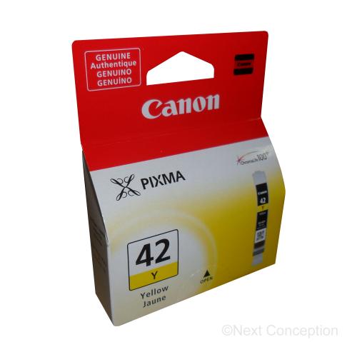 Absolute Toner Canon CLI-42 Original Genuine OEM Yellow Ink Cartridge | 6387B002 Original Canon Cartridges