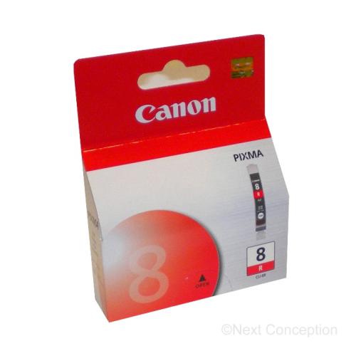 Absolute Toner Canon Genuine OEM 0626B002 CLI8R Red Ink Original Canon Cartridges