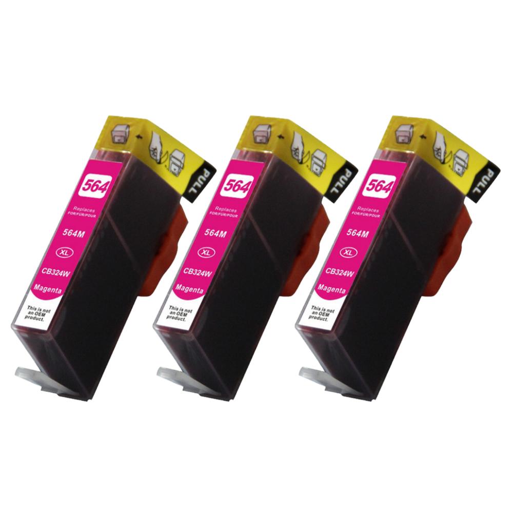 Absolute Toner Compatible HP 564XL CB324WC CB324WN Magenta Ink Cartridge High Yield HP Ink Cartridges