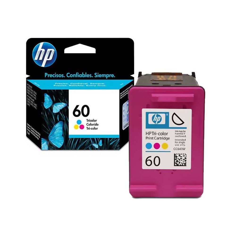 Absolute Toner HP Genuine OEM #60 CC643WN Tri-Color Toner Cartridge HP Ink Cartridges