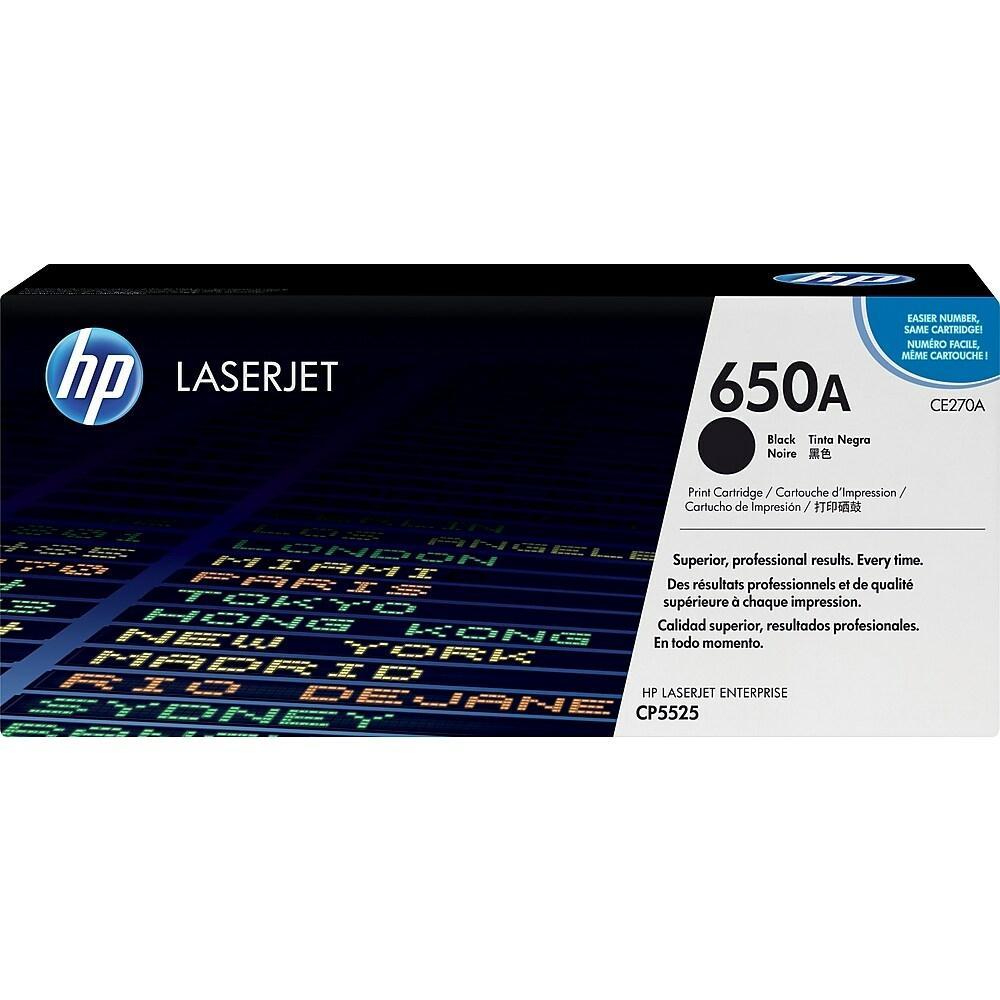 Absolute Toner HP CE270A 650A Original Genuine OEM Black Toner Cartridge | Absolute Toner HP Toner Cartridges