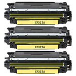 Absolute Toner Compatible HP CF322A 653A Yellow Toner Cartridge | Absolute Toner HP Toner Cartridges