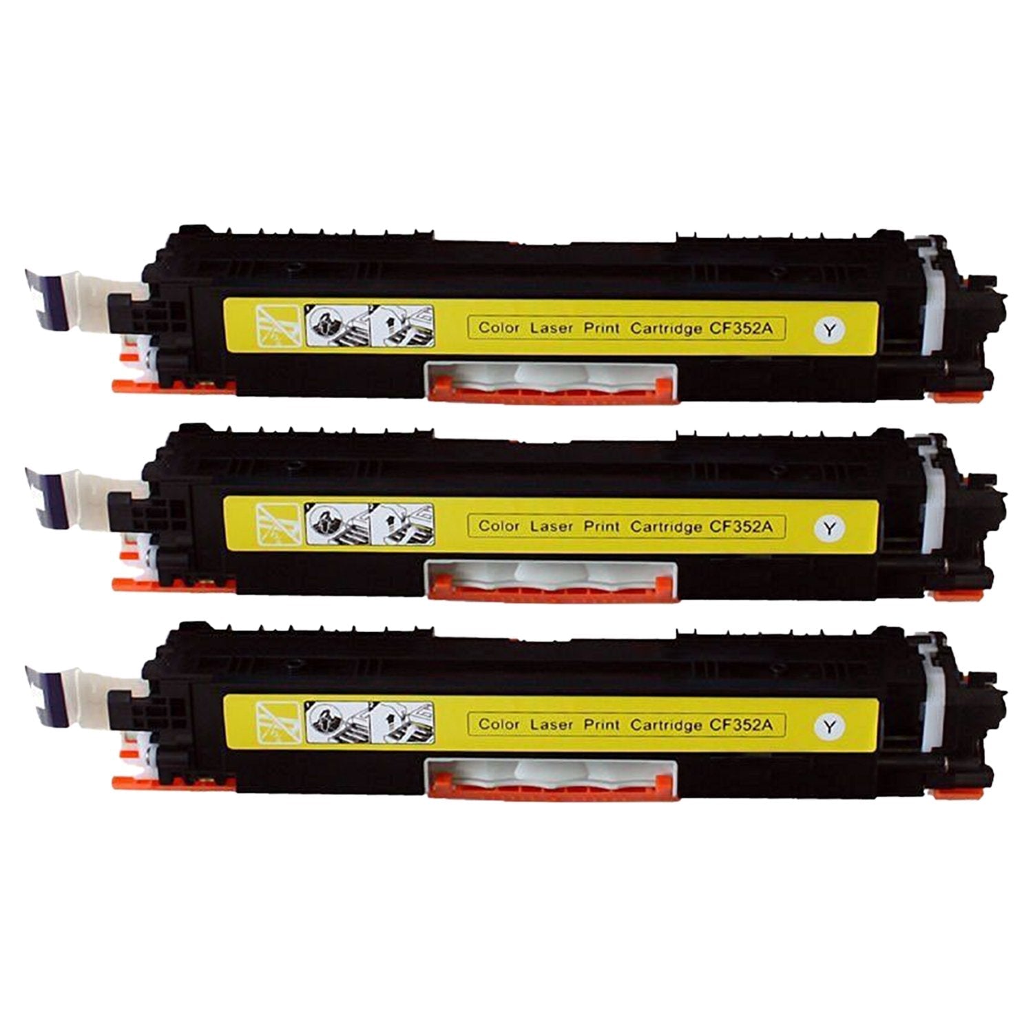 Absolute Toner Compatible CF352A HP 130A Yellow Toner Cartridge | Absolute Toner HP Toner Cartridges