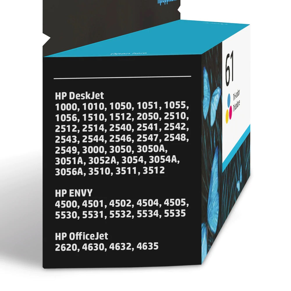 Absolute Toner HP 61 (CH562WN) Tri-color Original Genuine OEM Ink Cartridges HP Ink Cartridges