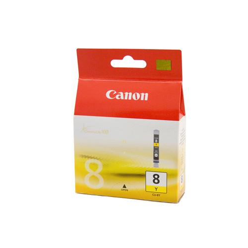 Absolute Toner Genuine Canon OEM CLI-8Y Yellow Ink Cartridge (0623B002)-Original Original Canon Cartridges