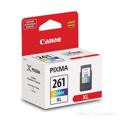 Absolute Toner Canon CL-261XL Original Genuine OEM Color Ink Cartridge | 3724C001 Original Canon Cartridges