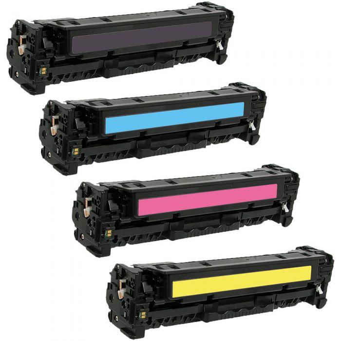 Absolute Toner Compatible HP 201X High Yield Color (Black/Cyan/Magenta/Yellow) Toner Cartridge - Combo Pack HP Toner Cartridges
