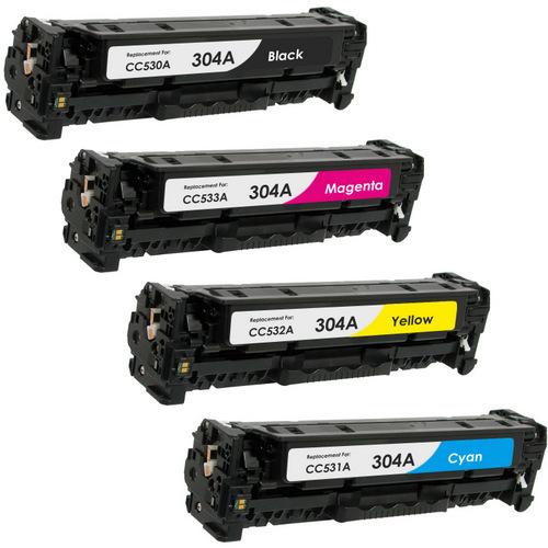 Absolute Toner Compatible HP 304A Color Combo Toner Cartridge | Absolute Toner HP Toner Cartridges