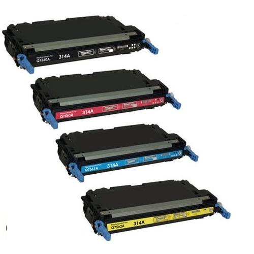 Absolute Toner Compatible HP 314A Color Combo Toner Cartridge | Absolute Toner HP Toner Cartridges