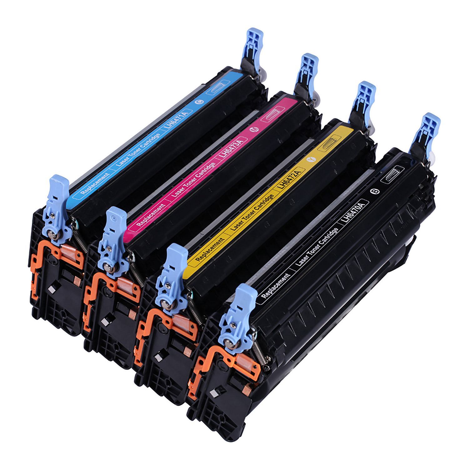 Absolute Toner Compatible Color HP 644A (Black/Cyan/Magenta/Yellow)- Combo Pack HP Toner Cartridges