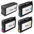 AbsoluteToner 4 Ink Cartridge Compatible With HP 952XL High Yield Colo