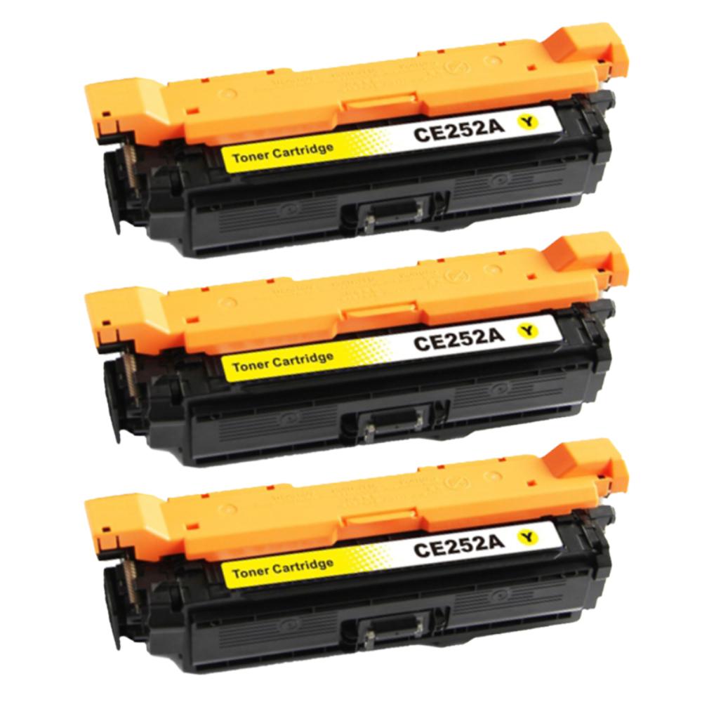 Absolute Toner Compatible PREMIUM QUALITY CE252A HP 504A Yellow Toner Cartridge | Absolute Toner HP Toner Cartridges