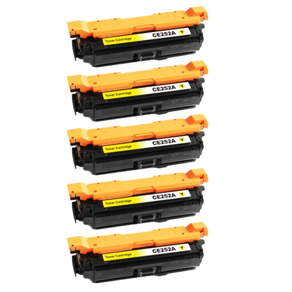 Absolute Toner Compatible PREMIUM QUALITY CE252A HP 504A Yellow Toner Cartridge | Absolute Toner HP Toner Cartridges