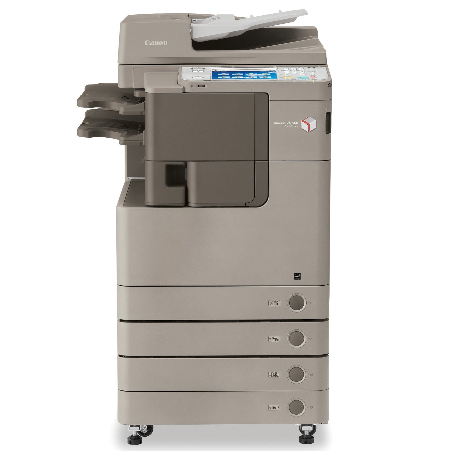Absolute Toner Canon imageRUNNER ADVANCE 4035 (IRA4035) Monochrome B/W Multifunction Laser Printer, Copier, Scanner with a Finisher, Stapler, 4 Paper Cassettes, LCD, 11x17 Showroom Monochrome Copiers