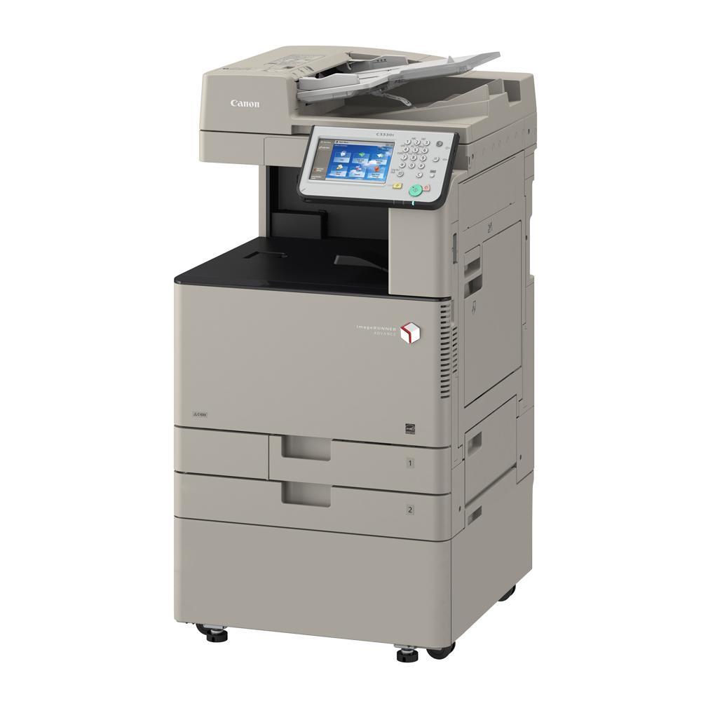Absolute Toner $45/Month Canon imageRUNNER ADVANCE C3330i Color Laser Multifunction Printer Copier Scanner 11 x 17 For Office Showroom Color Copiers