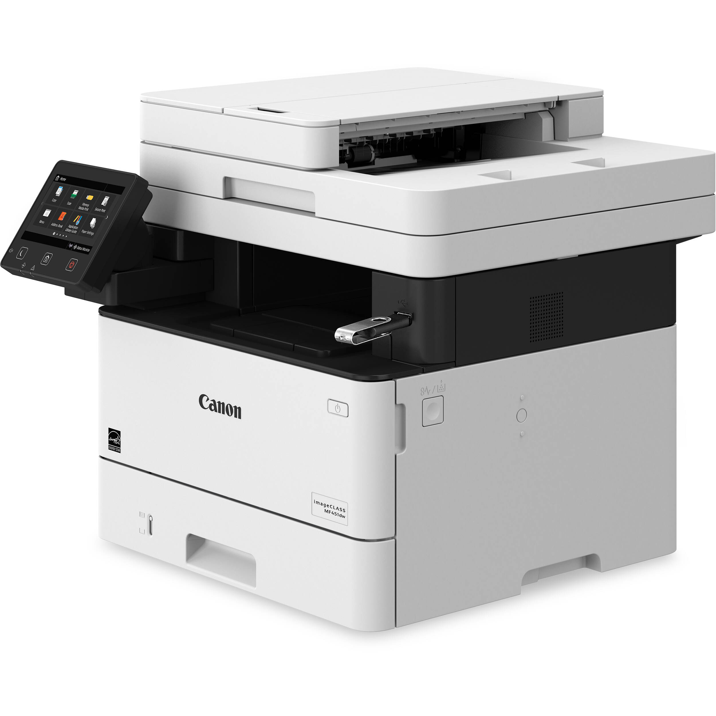 Absolute Toner Canon imageCLASS MF451dw Desktop Monochrome Laser Multifunction Office Printer Printers/Copiers