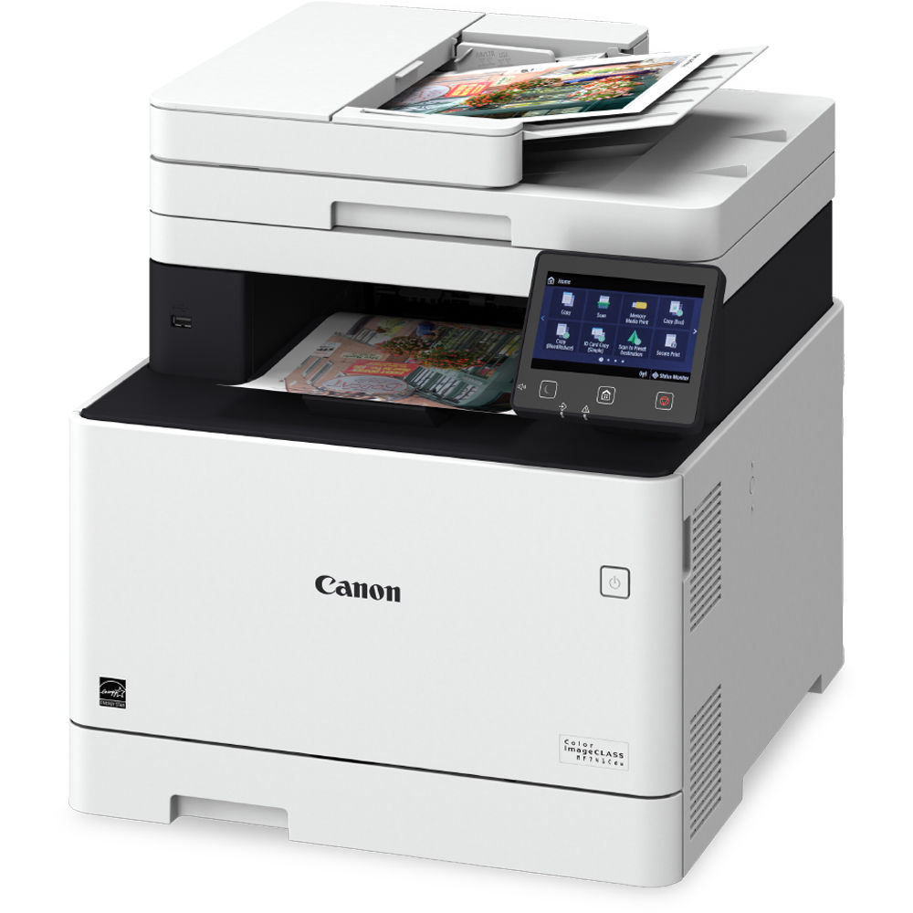 Absolute Toner Canon imageCLASS MF741Cdw Color Wireless All-In-One Duplex Laser Printer For Small And Medium-Size Businesses Printers/Copiers