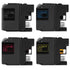 Absolute Toner Compatible Brother LC201 Color (Bk/C/M/Y) Ink Cartridge - 4/Pack (Includes 1 Each LC201BK, LC201C, LC201M, LC201Y) Brother Ink Cartridges