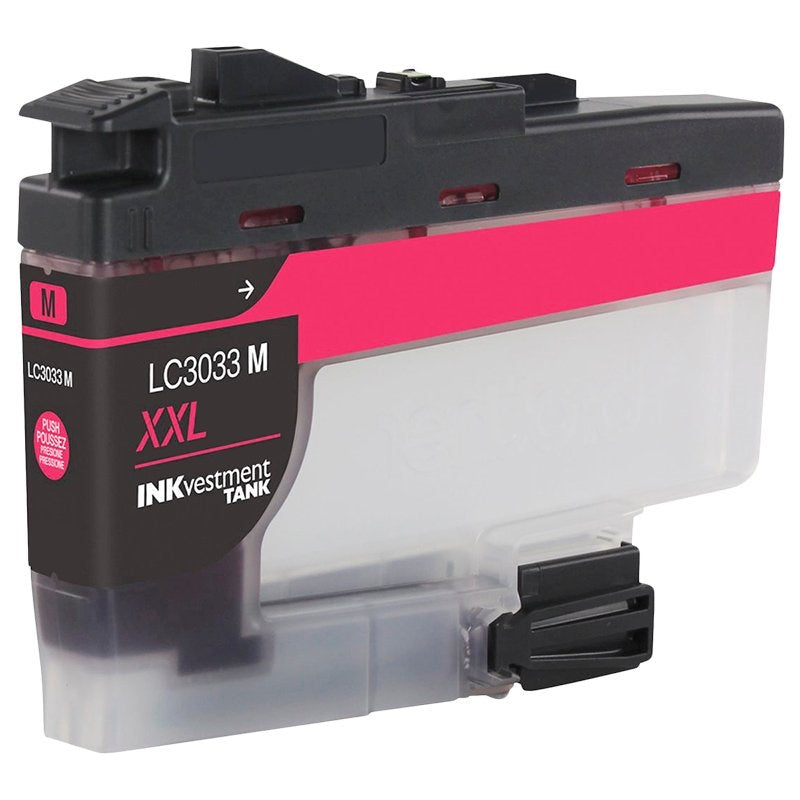 Absolute Toner Compatible Brother LC3033 Magenta Ink Cartridge (LC3033M), Super High Yield Brother Ink Cartridges