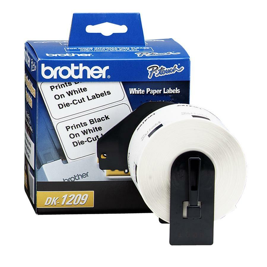 Absolute Toner Brother DK-1209 Original Genuine OEM Small Address Labels Brother Tape