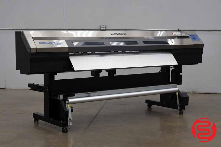 Absolute Toner $199.95/month - 74" ROLAND SOLJET PRO III (3) XJ-740 (XJ740) Plotter Eco-Solvent Wide Large Format Printer for signs and posters. Large Format Printer