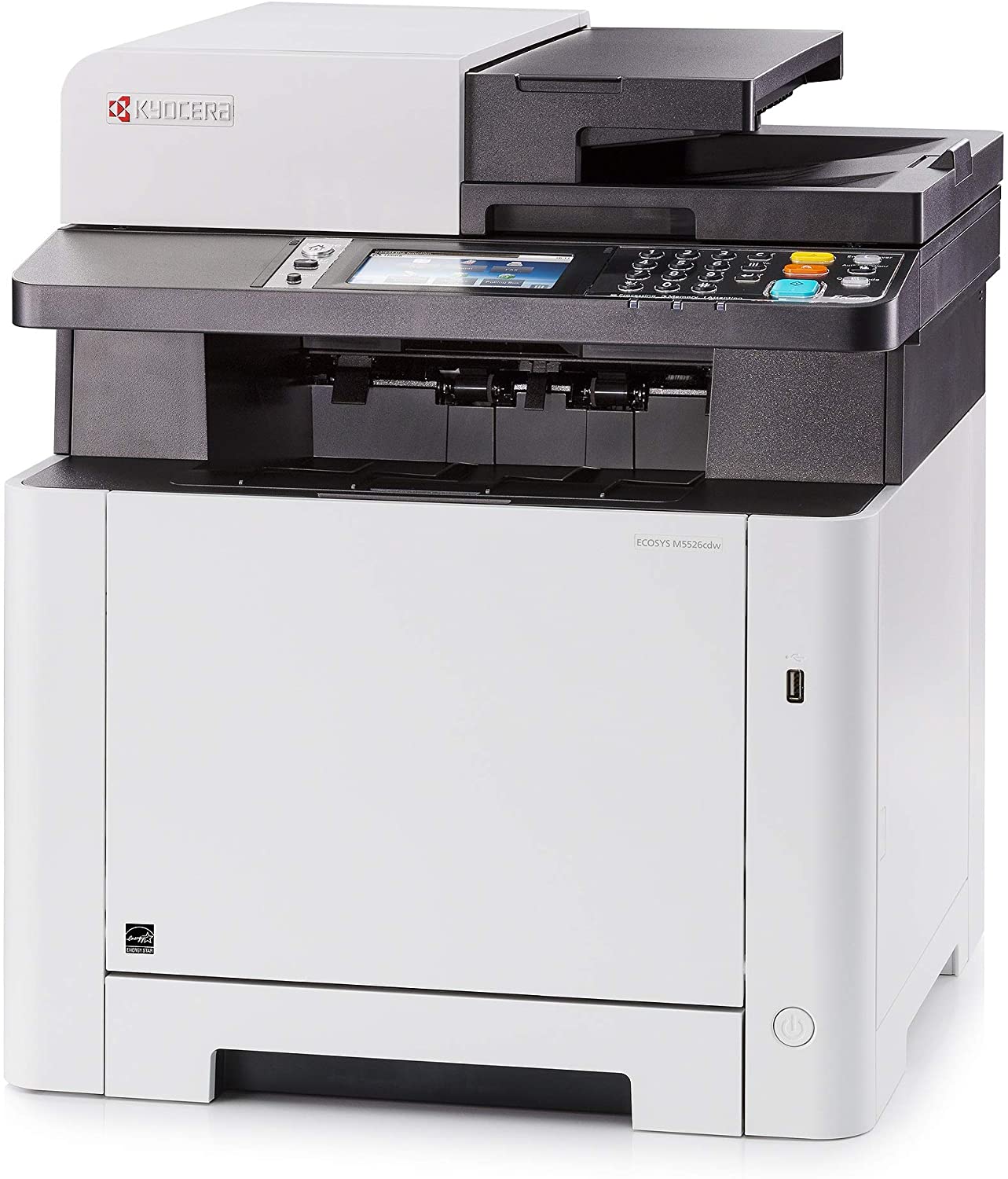 Absolute Toner $42.74/Month Kyocera ECOSYS M5526cdw A4 Color Laser Printer, Copier Scanner For Office Use Showroom Color Copiers