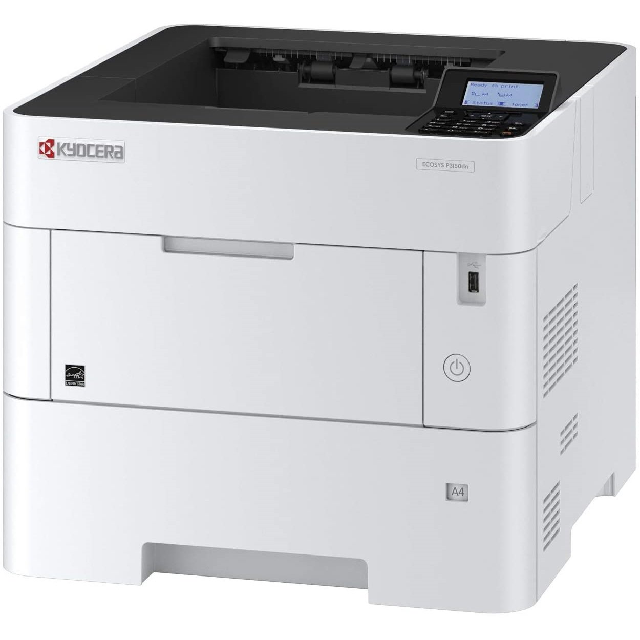 Absolute Toner $34.25/Month Kyocera ECOSYS P3150dn B/W Monochrome Laser Printer For Office Use Showroom Monochrome Copiers